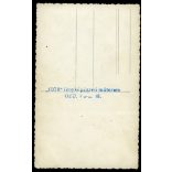 "Fotó" műterem, Ózd, kisfiú teniszütővel, sport, különös modern háttér, gyerek, 1930-as évek, Eredeti fotó, papírkép.  