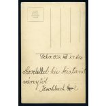 Ruzicska műterem, angyal, különös jelmez, karácsonyi ajándék, Strohbach család, Debrecen, 1930-as évek, Eredeti fotó, papírkép. 