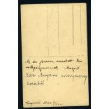 Somogyi műterem, Veszprém, lány téli ruhában, sál, sapka, különös háttér, 1922, 1920-as évek, eredeti fotó, papírkép. 