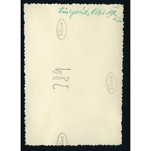 fedélzeten. Visegrád, Duna, hajó, jármű, közlekedés, 1942, Eredeti fotó, papírkép. 