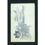 Ika műterem, Pécs, gyerekek babával, játék, matróz blúz, testvér, 1900-as évek, Eredeti CDV, vizitkártya fotó.   