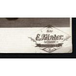 Kántor műterem Ungvár (Uzhorod), Kárpátalja,  császlóci lány elsőáldozási fotója, egyház, vallás, 1920-as évek, Eredeti fotó, papírkép. 