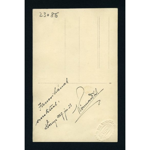 Schmidt műterem, Budapest, elegáns fiú portréja, 1927, 1920-as évek, Eredeti fotó, papírkép.  