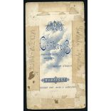 Gerber műterem, Budapest, elegáns úr portréja, bajusz, cvikker, 1900-as évek, Eredeti nagyméretű kabinet fotó.  