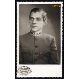 Botfán műterem, Budapest, fiatal férfi egyenruhában, portré, 1930-as évek, Eredeti fotó, papírkép.   