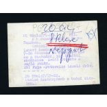 Schirilla György a jeges Dunában, sport, Budapest, Petrovits-MTI fotó, sarkán törésnyom, 1960-es évek, Eredeti fotó, papírkép.  