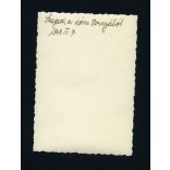 Szeged, városkép a Dóm tornyából, Korda Rt, közlekedés, 1943, 1940-es évek, Eredeti fotó, papírkép. 