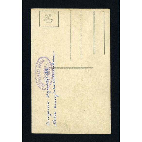 Mesterházy műterem, Celldömölk, aranylakodalom, egyenruha, ünnep, 1930-as évek, Eredeti fotó, papírkép.   