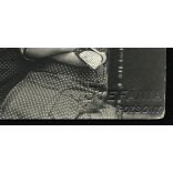 Stefánia műterem, Pozsony, Felvidék, lányok pöttyös ruhában, copf, 1910-es évek, Eredeti fotó, papírkép. 