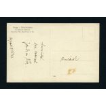 Nagy műterem, elegáns pár kalapban, divat, Budapest, 1919, 1910-es évek, Eredeti fotó, papírkép.  