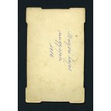 Bogdán műterem, Kézdivásárhely, Erdély, elegáns férfi bajusszal, 1890-es évek, Eredeti CDV, egyedi formájú vizitkártya fotó.  