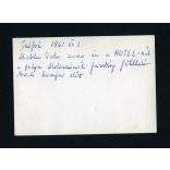 Siófok, Balaton, hölgyek Dodge személygépkocsival, autó, jármű, közlekedés, 1961, 1960-as évek, Eredeti fotó, papírkép. 