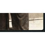 Friedery műterem, Győr, elegáns házaspár portréja, bajusz, 1890-es évek, Eredeti fotó, papírkép.   