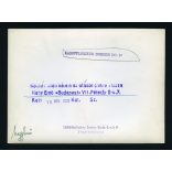 Doriner DO 17 német könnyűbombázó, katonai repülőgép, 2. világháború, 1939, 1930-as évek, Eredeti nagyobb méretű, sorszámmal és pecséttel jelzett Doriner fotó, papírkép. 