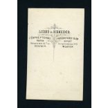 Licskó és Schneider műterem, Pest, elegáns szakállas férfi magyaros ruhában, portré, 1860-as évek, Eredeti CDV, vizitkártya fotó. 