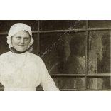 Hadi (?) ápolónő, 1. világháború, vöröskereszt, tükröződés, 1910-es évek, Eredeti fotó, papírkép. 