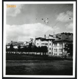 Utcarészlet, Brassó, Erdély, városkép, 1933, 1930-as évek, Eredeti fotó, papírkép.   