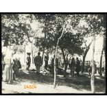 Magyar katona temetése, 1. világháború, keleti hadszíntér, 1915, 1910-es évek, Eredeti fotó, papírkép.   