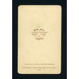 Gévay műterem, Pest, elegáns hölgy portréja, 1860-as évek, Eredeti CDV, vizitkártya fotó.   