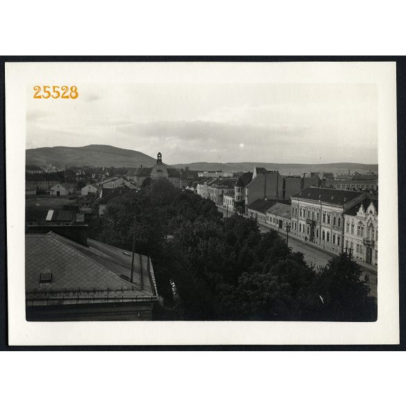 Kassa, Felvidék, utcakép, város, 1940-es évek, Eredeti fotó, papírkép.   