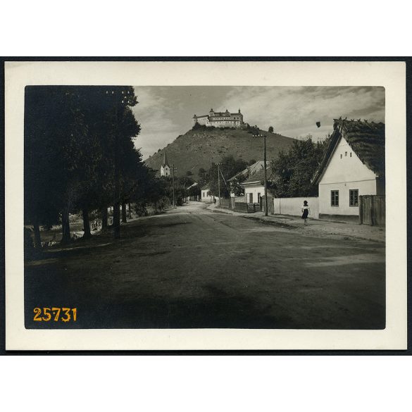 Krasznahorka, Krasznahorkaváralja,  Felvidék, vár, kastély, falu, 1940-es évek, Eredeti fotó, papírkép.  