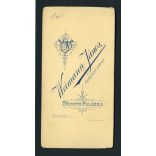 Weimann műterem, Németh Palánka (Németpalánka), Vajdaság, fiatal hölgy kalappal, portré, 1900-as évek, Eredeti kabinetfotó. 