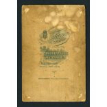 Ferencz és Társa műterem, Kolozsvár, Erdély, családi kép, portré, férfiak bajusszal, 1870-es évek, Eredeti kabinetfotó.   