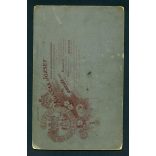 Kossak műterem, Buziás (fürdő), Erdély, elegáns hölgy, anya lányával, portré, 1890-es évek, Eredeti nagyméretű (!) kabinetfotó, sarka sérült. 