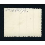 Arad, Erdély, esküvői autó feldíszítve, személygépkocsi, jármű, közlekedés, 1936, 1930-as évek, Eredeti fotó, papírkép.  