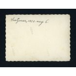 Szatymaz, csoportkép egyenruhás férfiakkal, katona, 1932, 1930-as évek, Eredeti fotó, papírkép.  