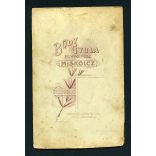 Bűdy műterem, Miskolc,  elegáns férfi hatalmas bajusszal, borosüvegekkel, szipkával, portré, 1900-as évek, Eredeti kabinet fotó. 