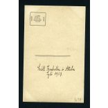 Széll Izabella és Attila, Igló, Felvidék, elegáns testvérek sapkában, gyerekportré, 1907, 1900-as évek, Eredeti fotó, papírkép.   