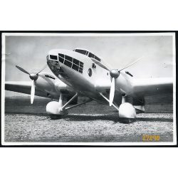   'Savoia S.81.B, a kiváló S.81. bombázógép kétmotoros válfaja. Két 900 lóerős Isotta motora van', 2. világháború, katona, repülőgép, 1940, 1940-es évek, Eredeti nagyobb méretű, sorszámmal ellátott fotó