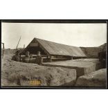 Magyar, K.u.K. katonák lövészárokban 1. világháború, egyenruha, 1917, 1910-es évek, Eredeti fotó, papírkép. 