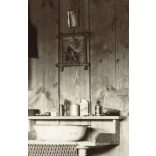 Magyar, K.u.K. tiszti szállás berendezése, 1. világháború, orosz front, 1910-es évek, Eredeti fotó, papírkép.  