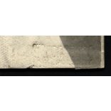 Mindszenty műterem, Pozsony, Felvidék, elegáns hölgy kalapban, ernyővel, portré, 1900-as évek, Eredeti nagyméretű (!) kabinetfotó, alja vágott.  