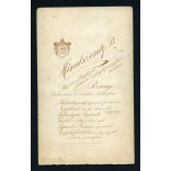 Mindszenty műterem, Pozsony, Felvidék, elegáns hölgy kalapban, ernyővel, portré, 1900-as évek, Eredeti nagyméretű (!) kabinetfotó, alja vágott.  