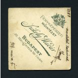 Székely Aladár műterme, Budapest, elegáns hölgy, Ilonka portréja, ékszer, nyaklánc, 1904, 1900-as évek, Eredeti kisméretű kabinetfotó, egyik sarkán pici lyuk, hátulján felirat.  