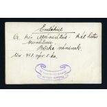 Szülők csecsemővel, Úri, "Emlékül a kis Máriától két hetes korában Böske néninek",1937, 1930-as évek, Eredeti fotó, papírkép, készítette a Pankovits műterem, Gyömrő. 