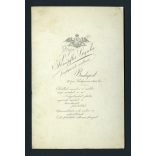 Knöpfler műterem, Budapest, gyerek, kisfiú széken, csíkos ruhában, portré, 1900-as évek, Eredeti kabinetfotó. 