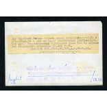 ’Egy Lockheed Hudson típusú angol távolfelderítőgép a levegőben. Ez a gép az angol partvédelmi járőrszolgálat egyik legfontosabb típusa. Két 1000 lóerős motorral legnagyobb sebessége kb. 400 km/h.’, 2