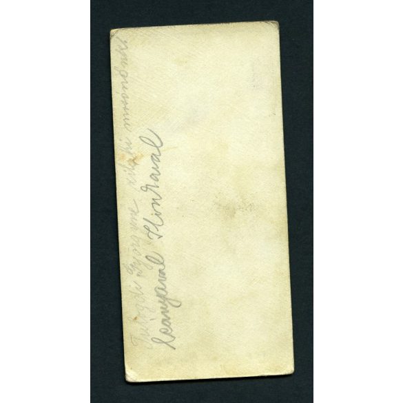 'Secessions-Format', Zilah, Erdély, Tulogdi Györgyné zilahi mosónő, lányával, Ilonkával, 1890-es évek, Eredeti CDV, vizitkártya fotó.  