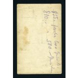 Ismeretlen műterem, kisfiú édesanyjával, katona sapka, játék ló, festett háttér,  1910-es évek, Eredeti fotó, papírkép.   