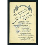 Joánovics műterem, Kolozsvár, Erdély, elegáns szakállas úr portréja, 1910-es évek, Eredeti kabinetfotó.   