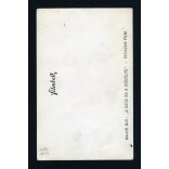 Bajor Gizi színésznő 'A szűz és a gödölye' című filmben, művész portré, 1941. Eredeti film-fotólap, papírkép a művésznő eredeti aláírásával.   