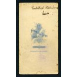 Ferencz műterem, Kolozsvár, Erdély, elegáns hölgy gyönyörű népviseletben, hangszer, 1880-as évek, Eredeti nagyméretű (!) kabinetfotó. 