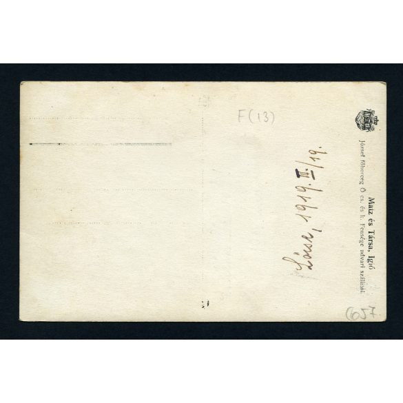 Matz és Társa műterem, Igló, (Lőcse), Felvidék, iskolás lányok matrózblúzban, tanárnő, 1919, 1910-es évek, Eredeti fotó, papírkép. 