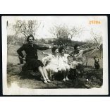 Pálvölgy, Budapest, elegáns hölgyek függőágyban, helytörténet, 1928, 1920-as évek, Eredeti fotó, papírkép.  