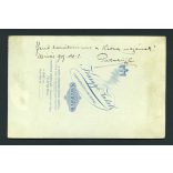 Kumpf műterem, Magyaróvár, Pataki házaspár portréja, bajusz, cilinder, cvikker, 1910-es évek, Eredeti szignózott kabinetfotó.   