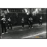 A Vörös Meteor röplabdacsapata, sport, 1960-as évek, Eredeti fotó, papírkép. 